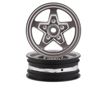 Losi Satin Chrome Front Wheel, 2pcs, 22S Drag