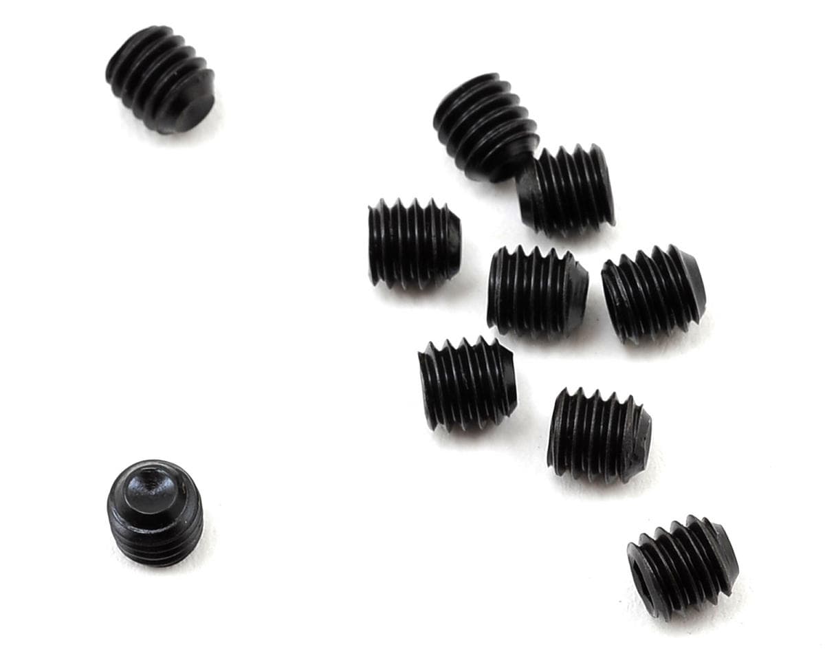 Losi Set Screw, M4 x 4mm Cup Point (10) - genuine Losi product LOS235012