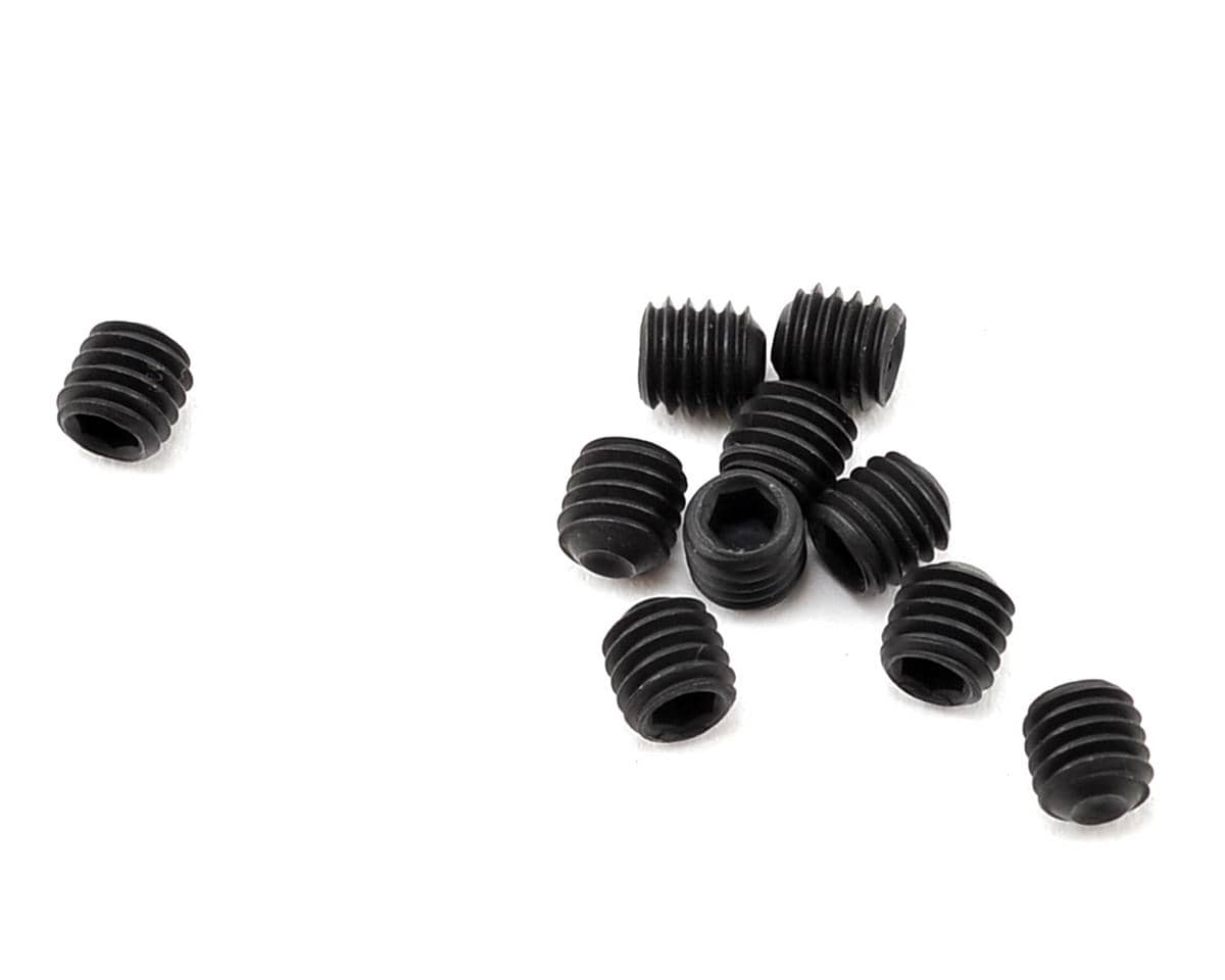 Losi Set Screws, M3 x 3mm Cup Point (10) - genuine Losi product LOS235011