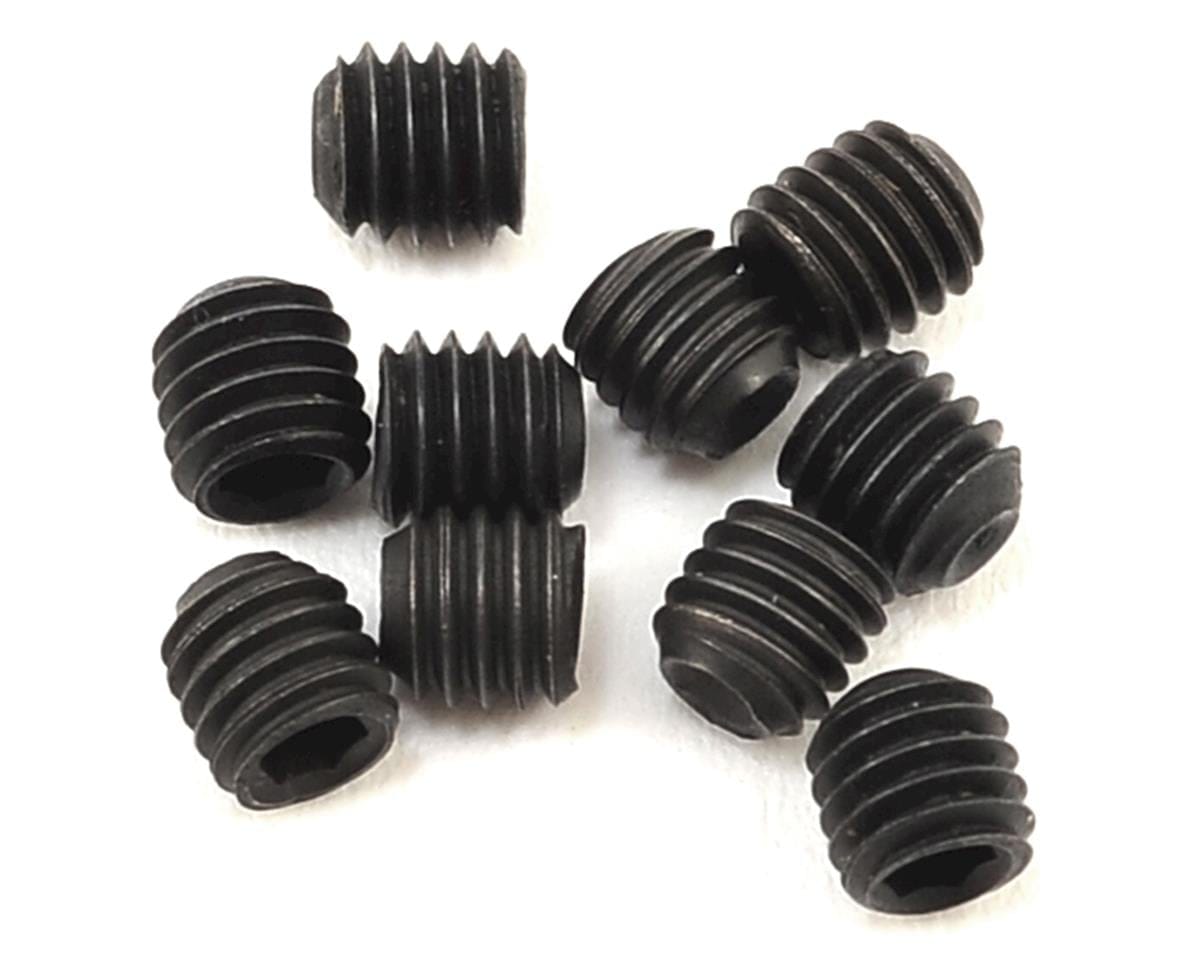 Losi Set Screws, M3 x 4mm Cup Point (10) - genuine Losi product LOS235026