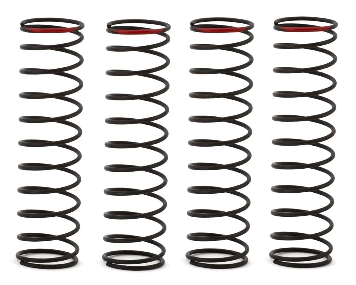 Losi Shock Springs Firm, Red, 4pcs, Mini LMT - genuine Losi product LOS213017