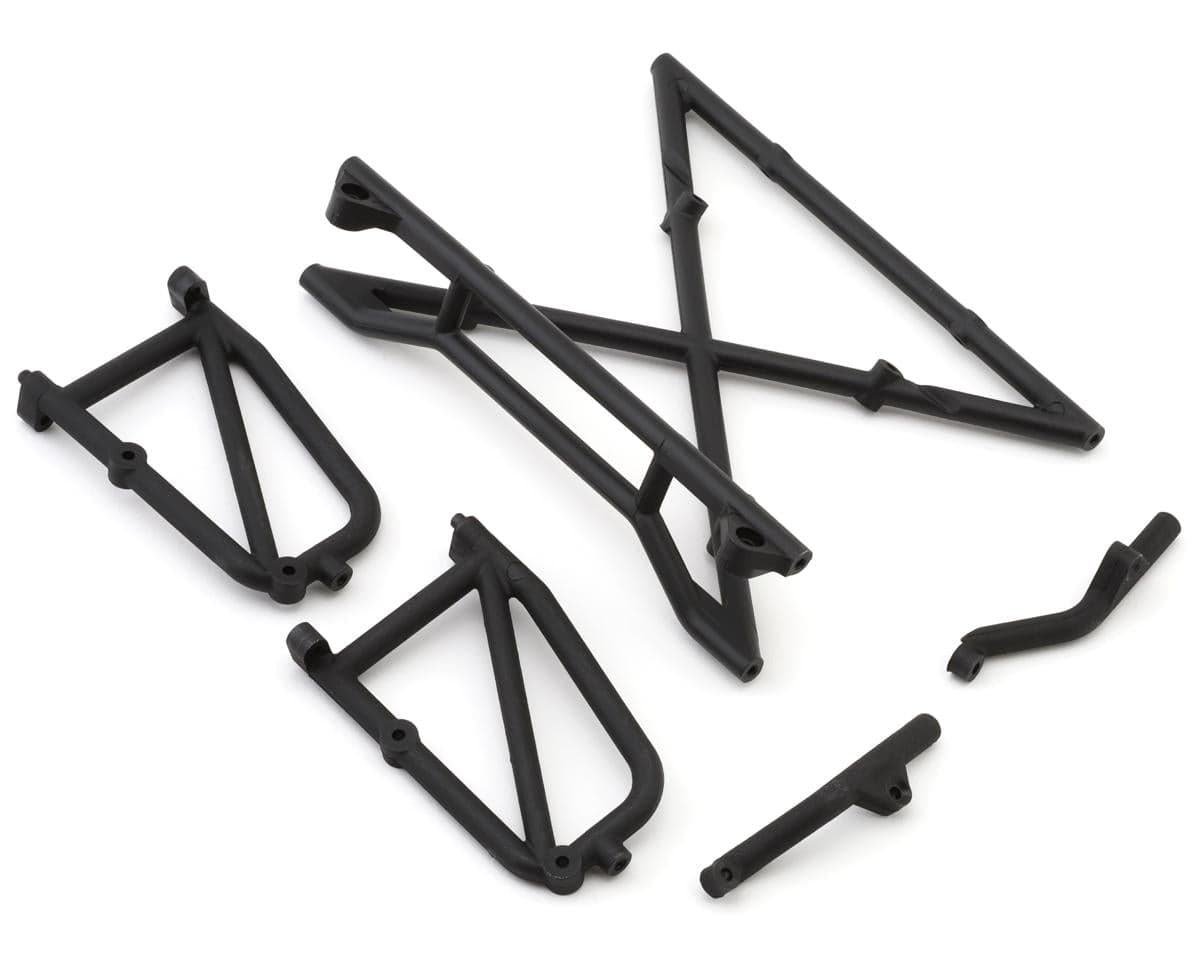 Losi Shock Tower, Rear Body and Center Brace, Baja Rey 2.0 LOS230127