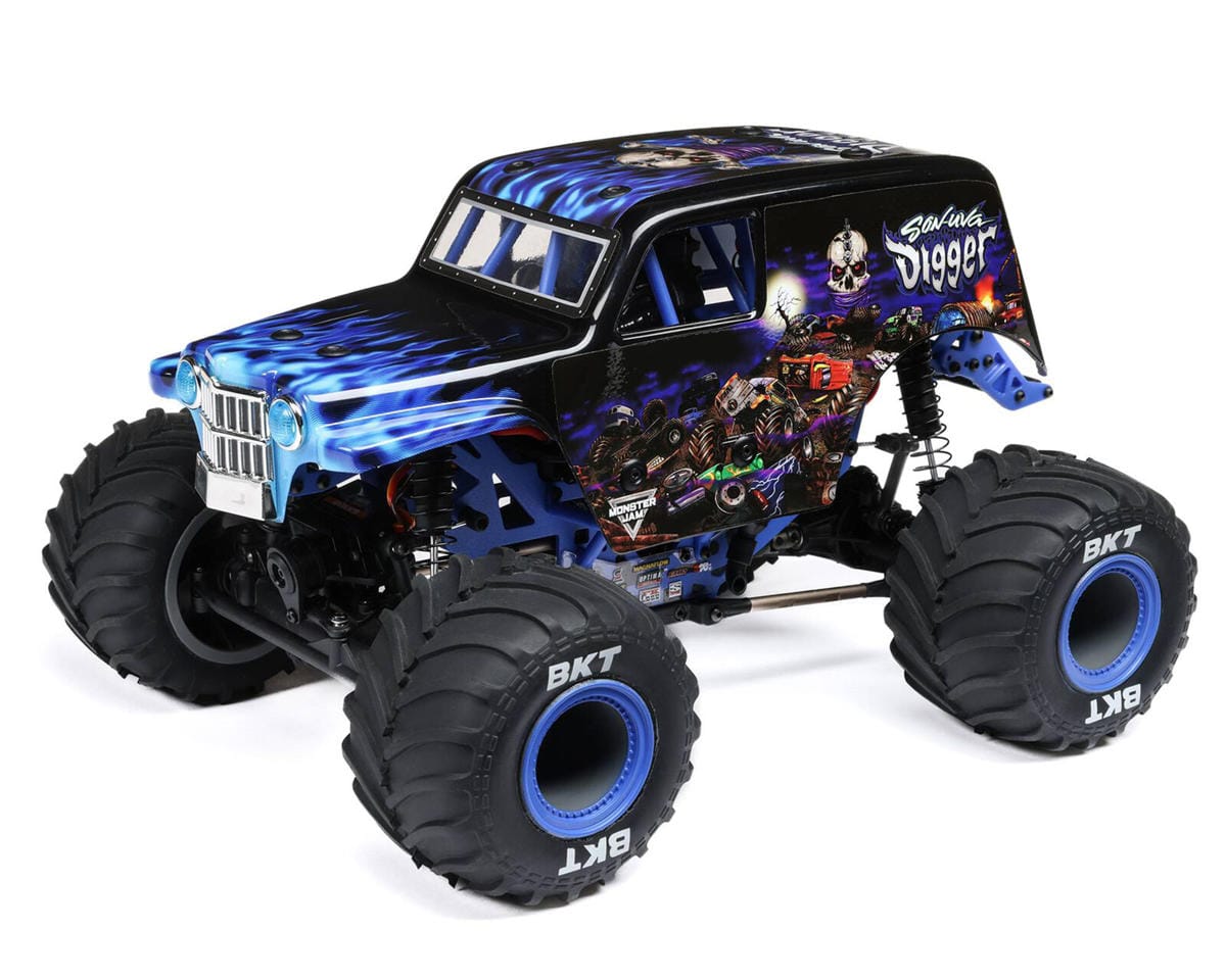 Losi Son Uva Digger Clear Body Set, Mini LMT - genuine Losi product LOS210047