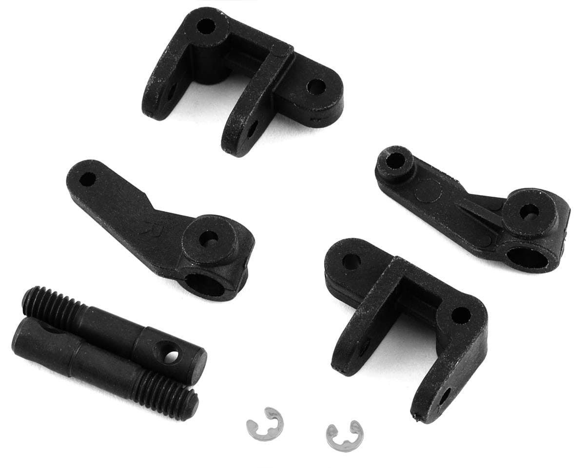 Losi Spindle, Caster Block and Front Axle Set, Mini JRX2 LOS214021