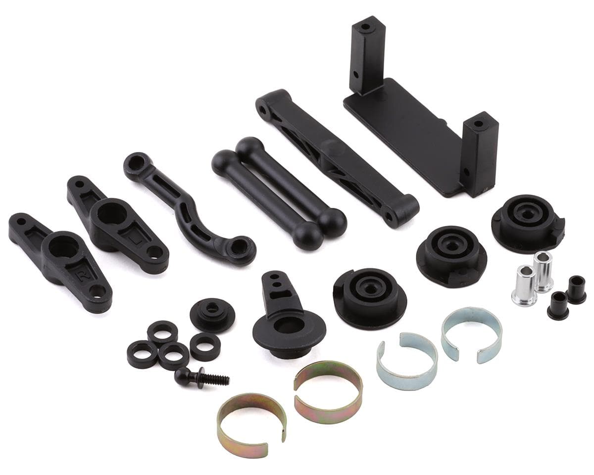 Losi Steering Bellcrank Servo Saver and Mounts V100 LOS231066