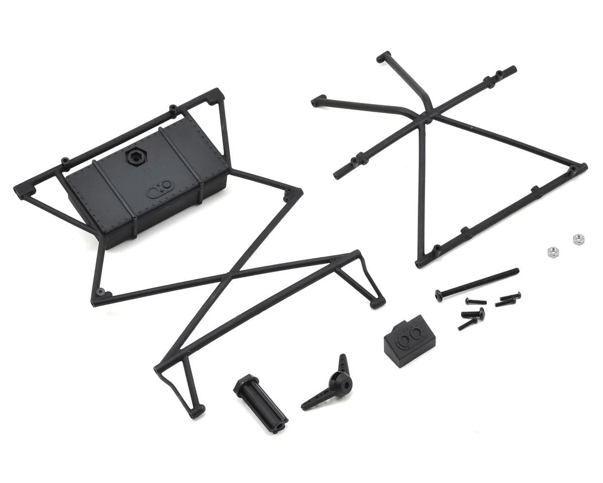 Losi Baja Rey top bar X-bar cover and tire mount LOS230011