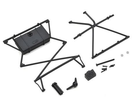 Losi Baja Rey top bar X-bar cover and tire mount LOS230011
