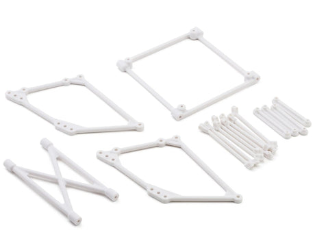 Losi Top Wing Mount Set White 22S Sprint Car LOS-2420
