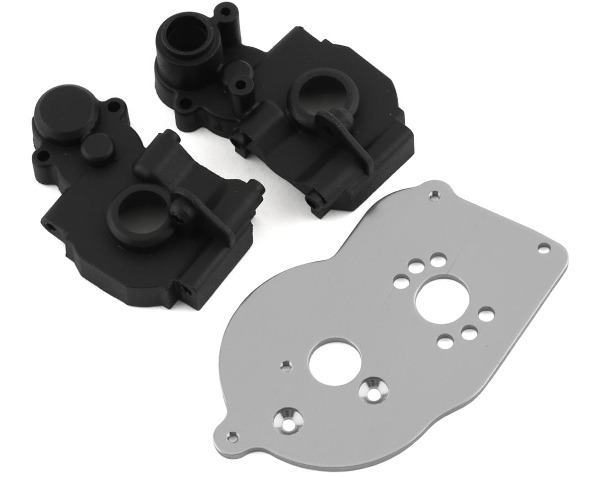 Losi Transmission Case and Motor Plate, Mini Drag LOS212028