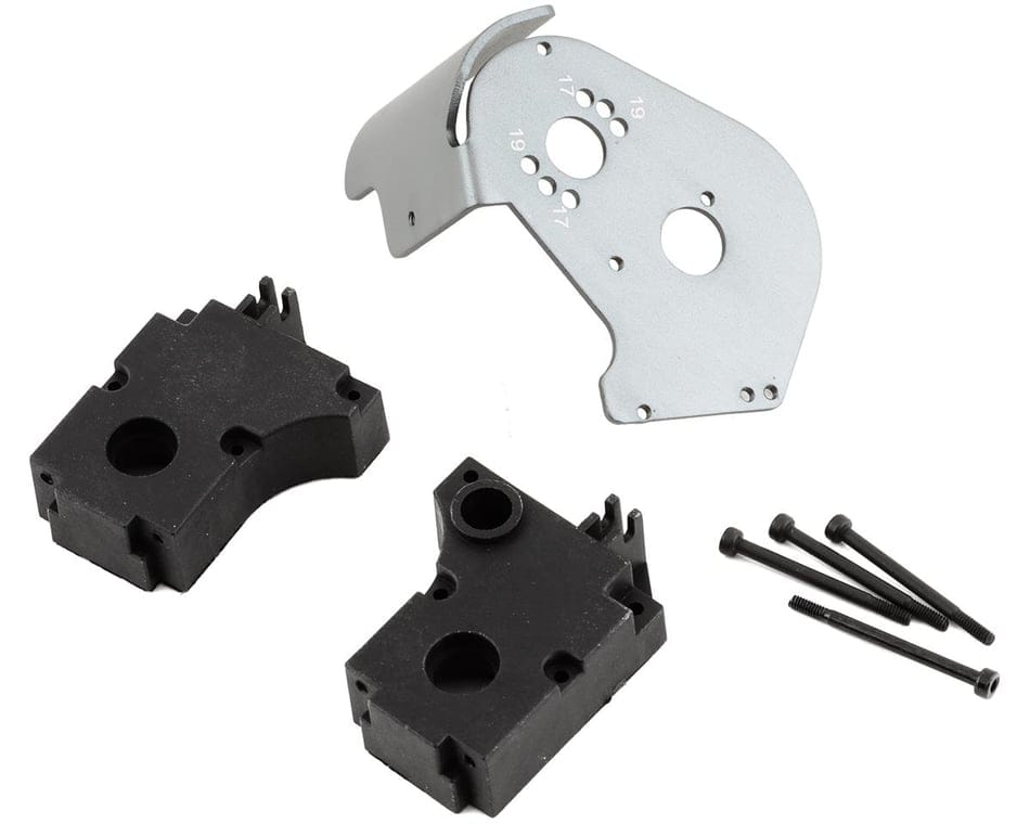 Losi Transmission Case and Motor Plate Mini JRX2 LOS212023