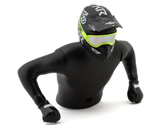 Losi Upper Rider Figure, FXR Yellow, ProMoto SM