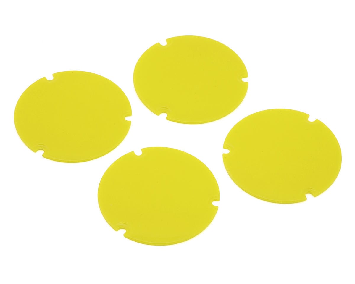 Losi Wheel Cover Set, Yellow, 22S Sprint Car LOS-2887