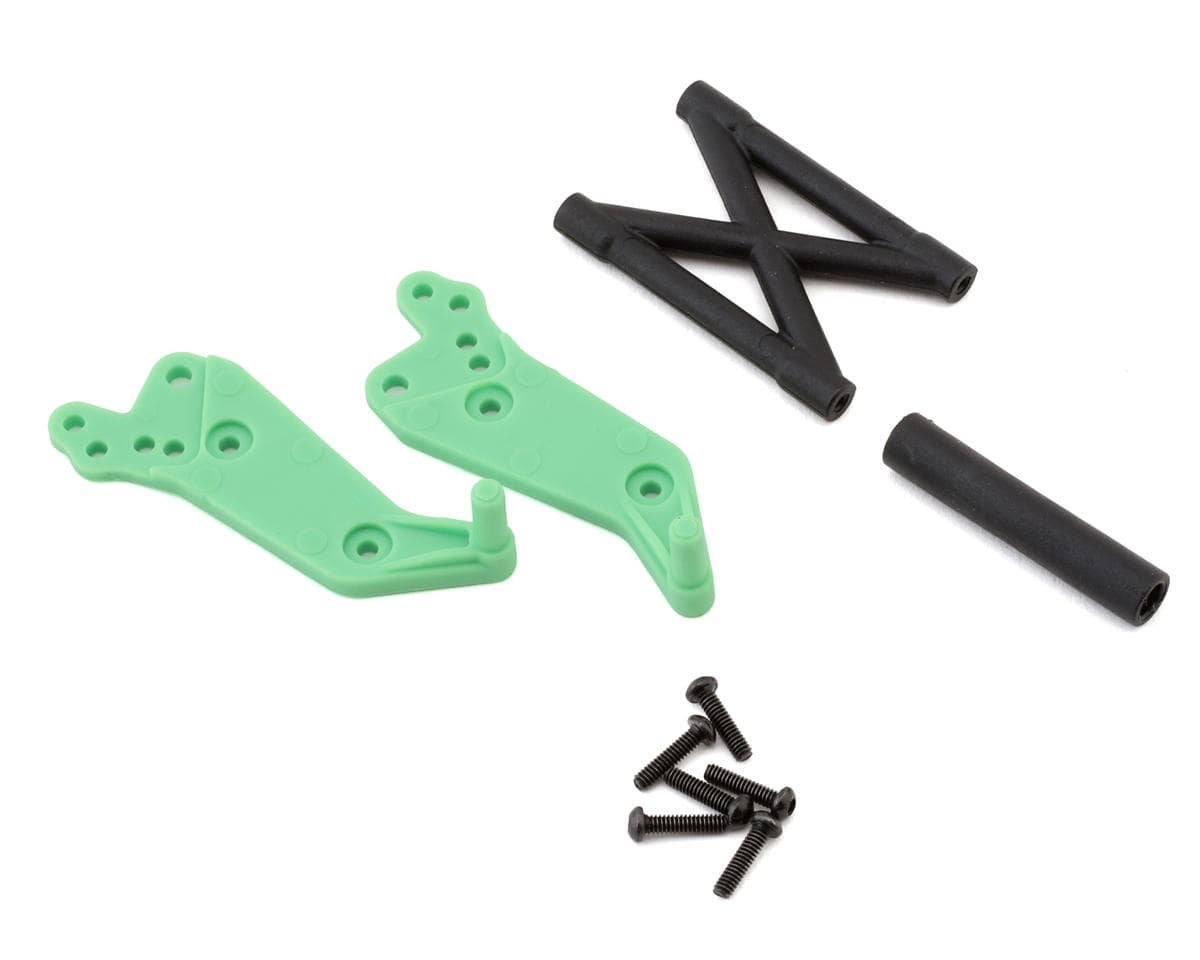 Losi Wheelie Bar Set, Green, Mini LMT - genuine Losi product LOS211045
