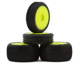 Losi Yellow Wheel and Tyre Set, Micro - B [LOS - 1762] - Hobbytech Toys