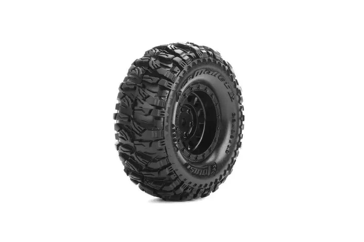 Louise RC CR-MALLETT 1.0" Crawler Wheel & Tyre - 7mm Hex (2pcs) [3367VB]