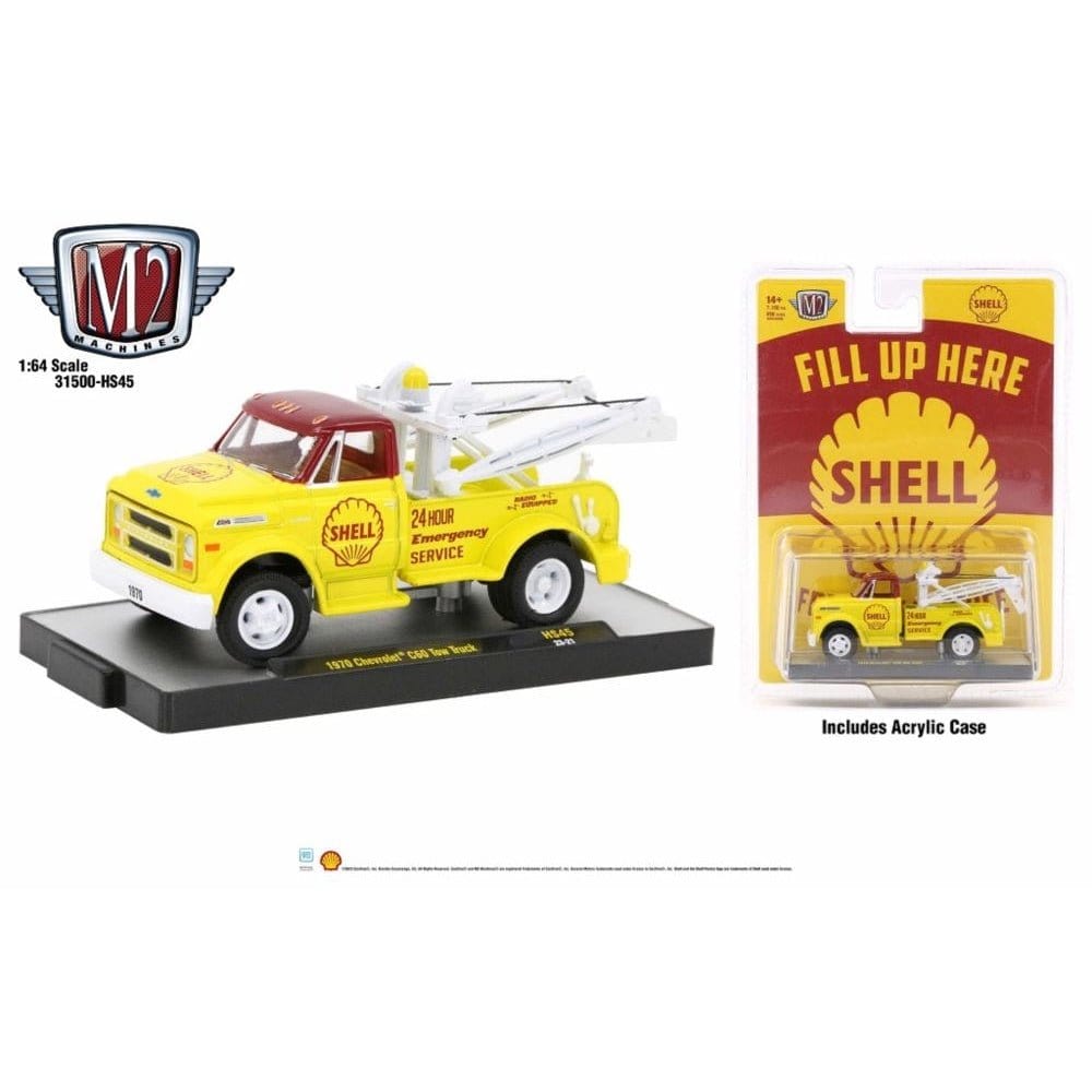 M2 1/64 Shell 1970 Chev C60 Tow Truck - Hobbytech Toys
