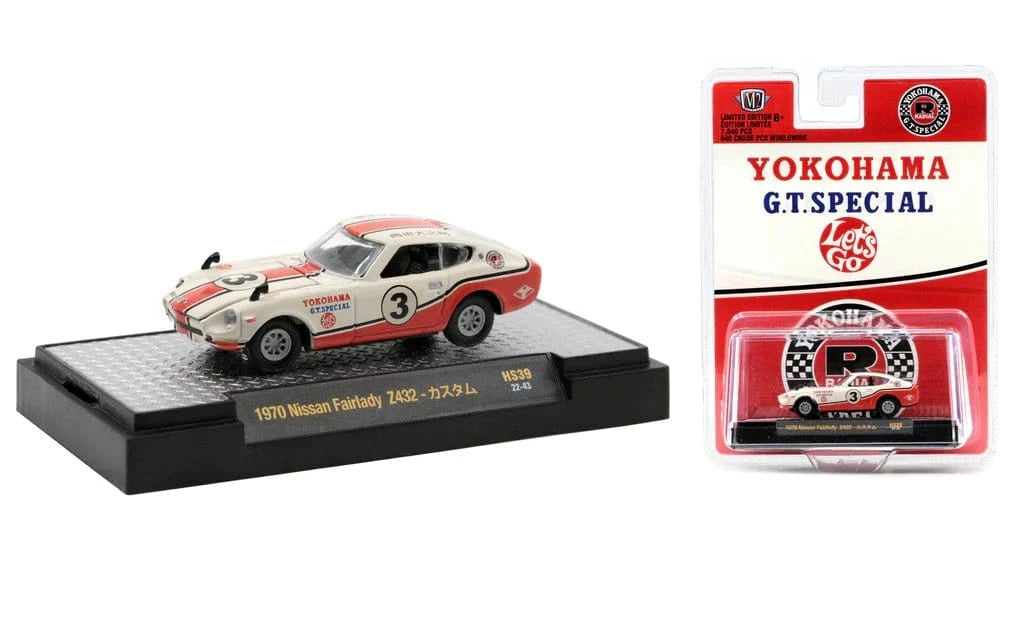 M2 1/64 Yokohama Nissan Fairlady Z432 Diecast Model - Hobbytech Toys