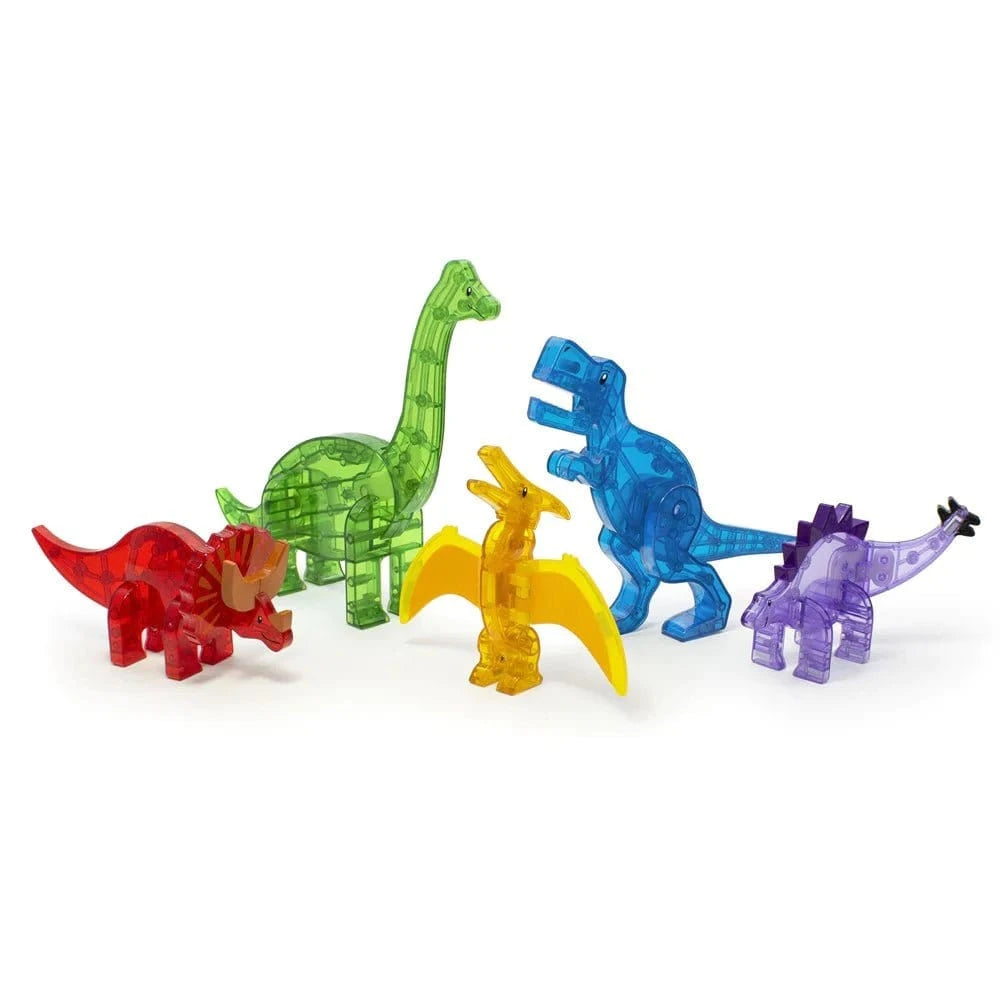 MAGNA - TILES - Dinos - 5 Piece Set - Hobbytech Toys