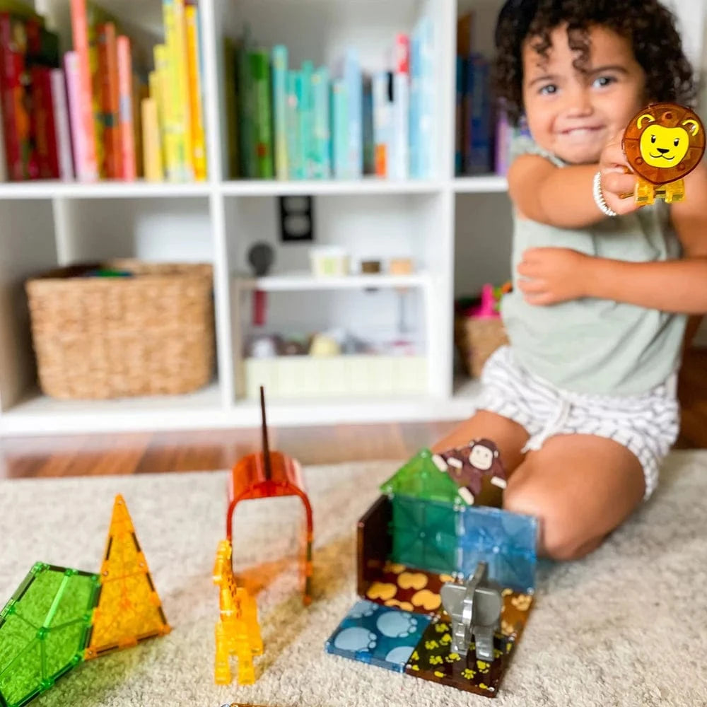 MAGNA-TILES - Safari Animals - 25 Piece Set - Hobbytech Toys