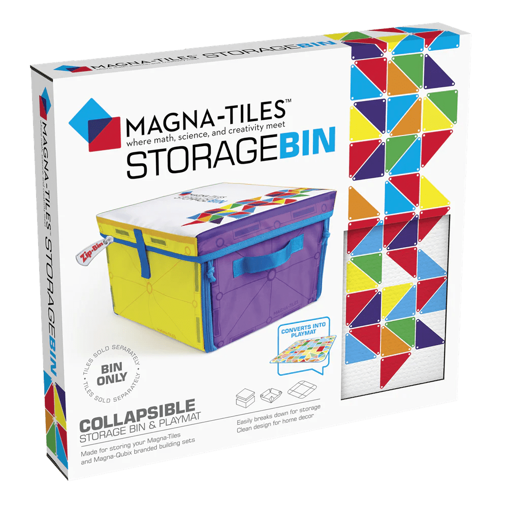MAGNA - TILES - Storage Bin & Interactive Play Mat - Hobbytech Toys