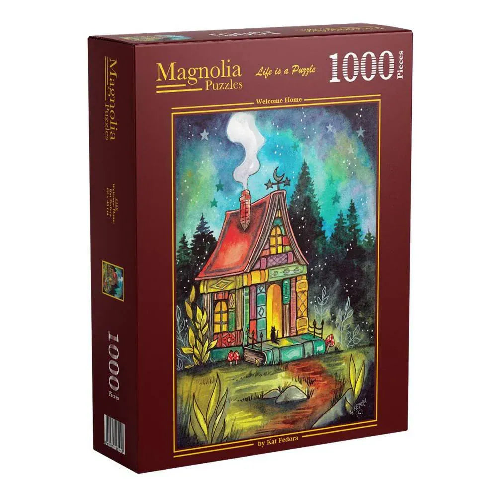 Magnolia 1109 Welcome Home Kat Fedora 1000pc Jigsaw Puzzle