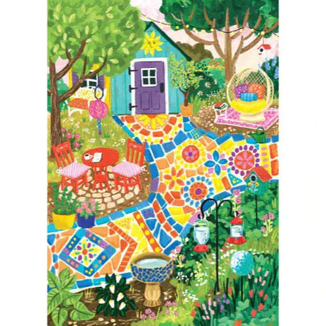 Magnolia 3472 Garden Mosaic Olivia Gibbs Special Edition 1000pc Jigsaw Puzzle