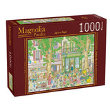 Magnolia 3486 Cafe De France Le Chat Colette 1000pc Jigsaw Puzzle