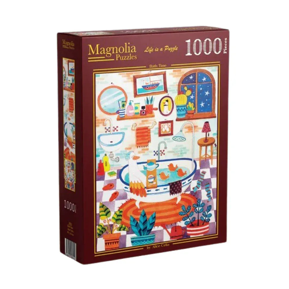 Magnolia 3904 Bath Time Alice Celia 1000pc Jigsaw Puzzle