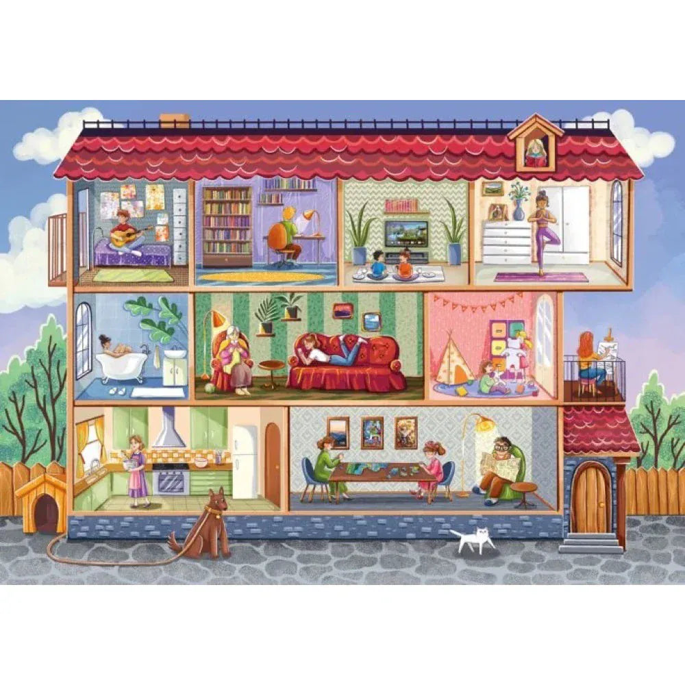 Magnolia 7053 Sweet Home Evgenia Lumfur 1000pc Jigsaw Puzzle