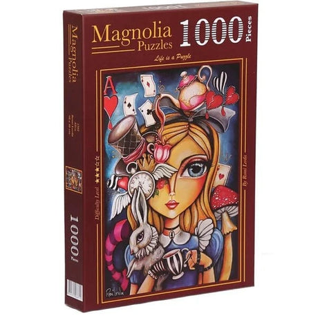 Magnolia Alice Romi Lerda Special Edition 1000pc Jigsaw Puzzle - Hobbytech Toys