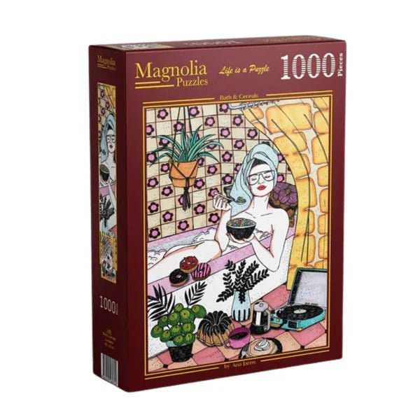 Magnolia Bath & Cereals Ana Jaren 1000pc Jigsaw Puzzle - Hobbytech Toys