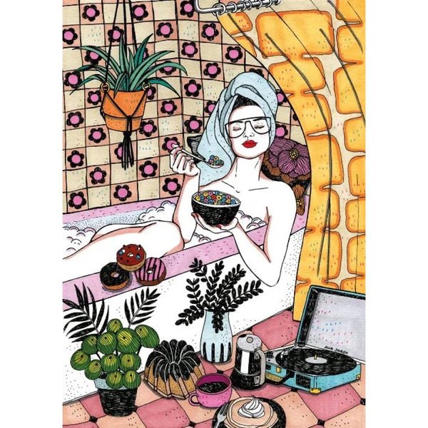 Magnolia Bath & Cereals Ana Jaren 1000pc Jigsaw Puzzle - Hobbytech Toys