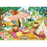 Magnolia Boho Camper Olivia Gibbs Special Edition 1000pc Jigsaw Puzzle - Hobbytech Toys