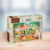 Magnolia Boho Camper Olivia Gibbs Special Edition 1000pc Jigsaw Puzzle - Hobbytech Toys