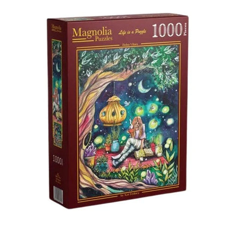 Magnolia Boho Vibes Kat Fedora 1000pc Jigsaw Puzzle - Hobbytech Toys
