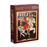 Magnolia Carousel Romi Lerda 1000pc Jigsaw Puzzle - Hobbytech Toys