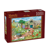 Magnolia Farm House Shanya Bharti 1000pc Jigsaw Puzzle - Hobbytech Toys