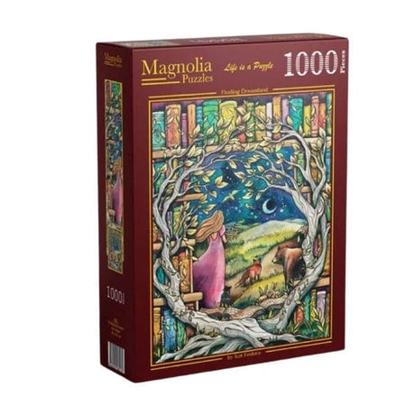 Magnolia Finding Dreamland Kat Fedora 1000pc Jigsaw Puzzle - Hobbytech Toys