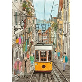 Magnolia Lisbon Inna Korneeva 1000pc Jigsaw Puzzle - Hobbytech Toys