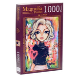 Magnolia Marilyn Romi Lerda Special Edition 1000pc Jigsaw Puzzle - Hobbytech Toys