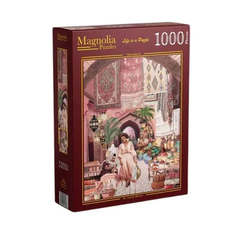 Magnolia Marrakech Sarah Reyes 1000pc Jigsaw Puzzle - Hobbytech Toys