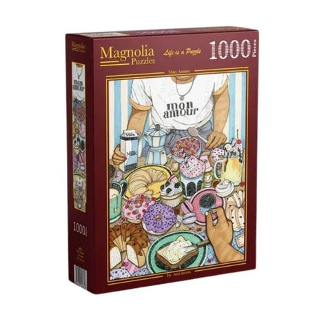 Magnolia Mon Amour Ana Jaren 1000pc Jigsaw Puzzle - Hobbytech Toys