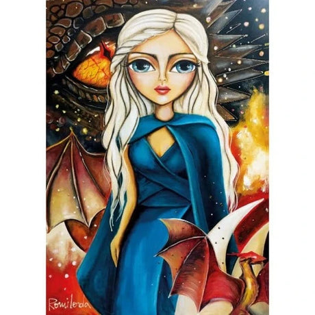 Magnolia Mother of Dragons Romi Lerda 1000pc Jigsaw Puzzle - Hobbytech Toys