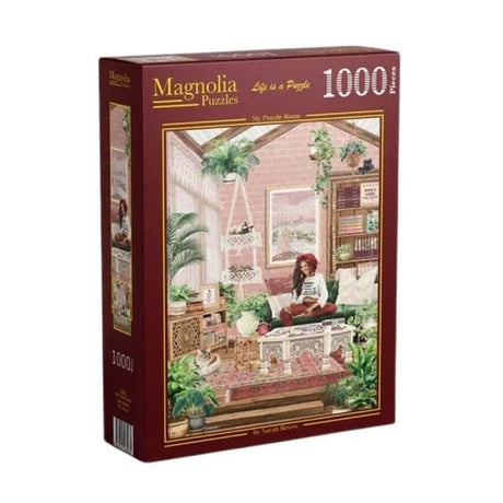 Magnolia My Puzzle Room Sarah Reyes 1000pc Jigsaw Puzzle - Hobbytech Toys
