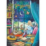 Magnolia Nightfall Kat Fedora 1000pc Jigsaw Puzzle - Hobbytech Toys