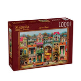 Magnolia Nostalgia in Tbilisi David Martiashvili 1000pc Jigsaw Puzzle - Hobbytech Toys