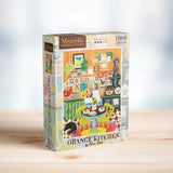 Magnolia Orange Kitchen Olivia Gibbs Special Edition 1000pc Jigsaw Puzzle - Hobbytech Toys
