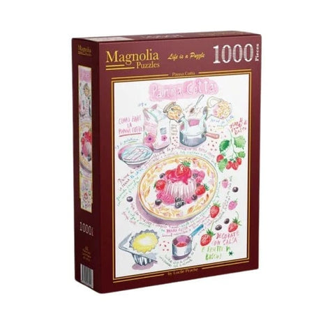 Magnolia Panna Cotta Lucile Prache 1000pc Jigsaw Puzzle - Hobbytech Toys