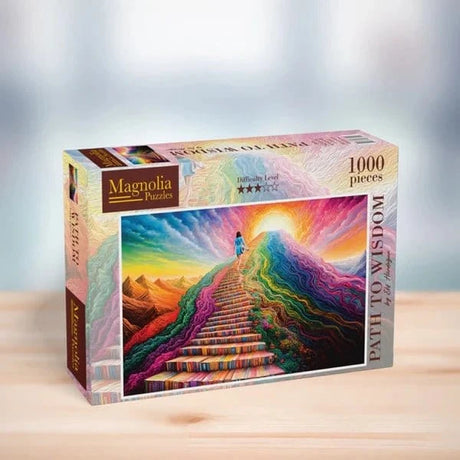 Magnolia Path to Wisdom Elif Hurdogan Special Edition 1000pc Jigsaw Puzzle - Hobbytech Toys