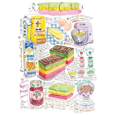 Magnolia Rainbow Cookies Lucile Prache 1000pc Jigsaw Puzzle - Hobbytech Toys
